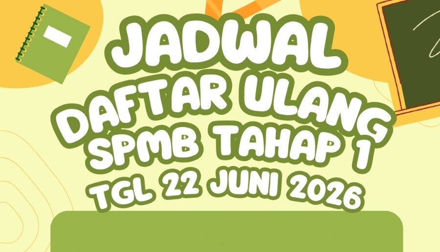 Jadwal Daftar Ulang Banner